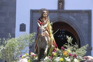 Procesiones de La Burrita en San Juan y El Ejido/FJS y TA.